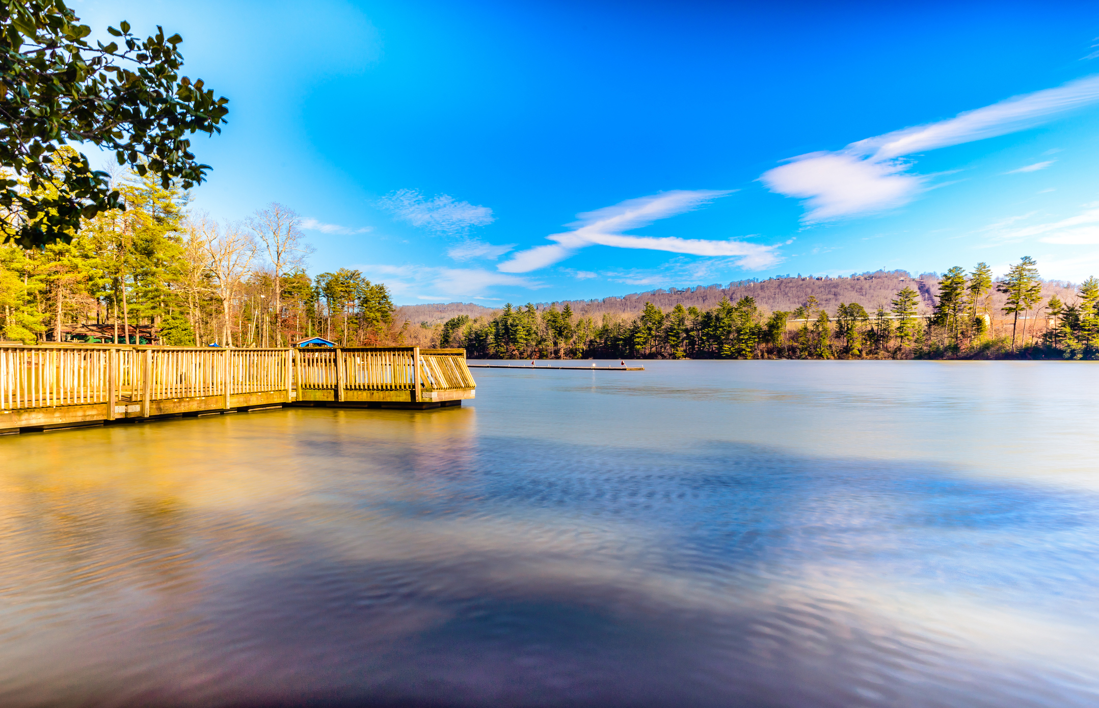 Lake Julian near Asheville, NC